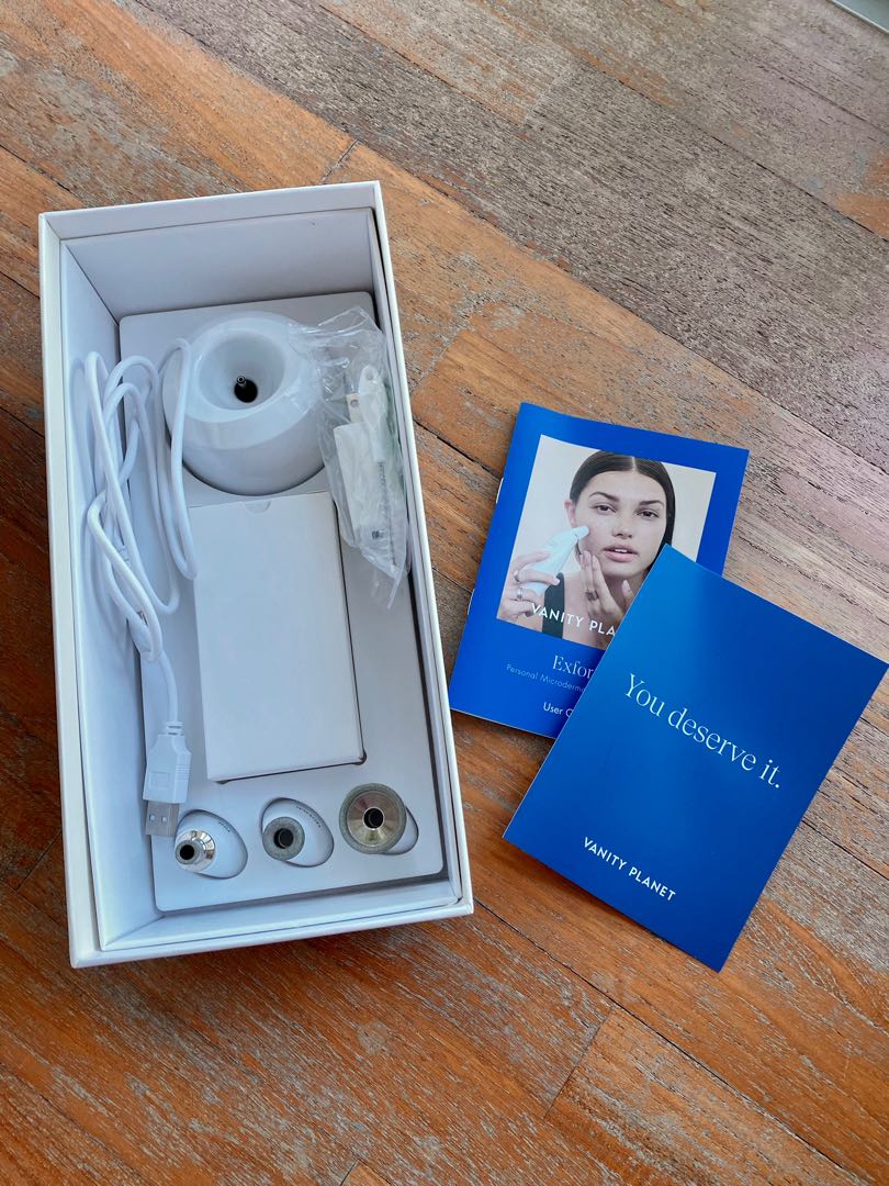Vanity Exfora Skin Microdermabrasion Wand, Beauty & Personal