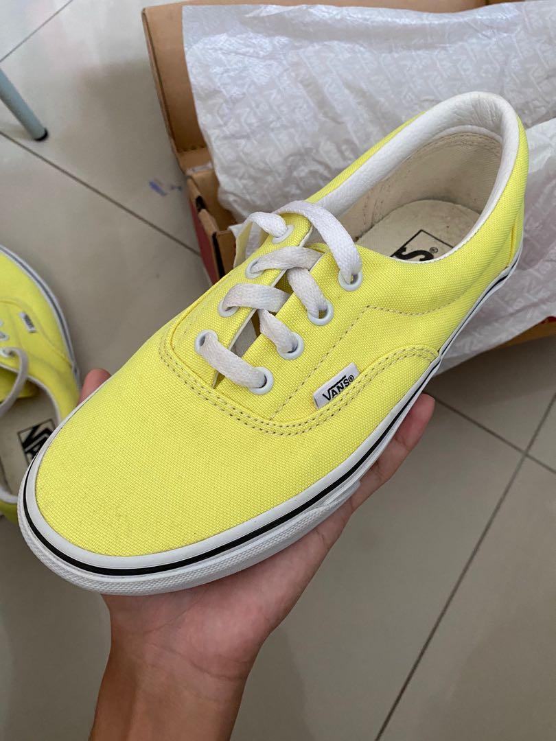 Vans Shoes Vn0a4u39wt7 Vans Era Lemon Tonic (neon) Size 37, Fesyen