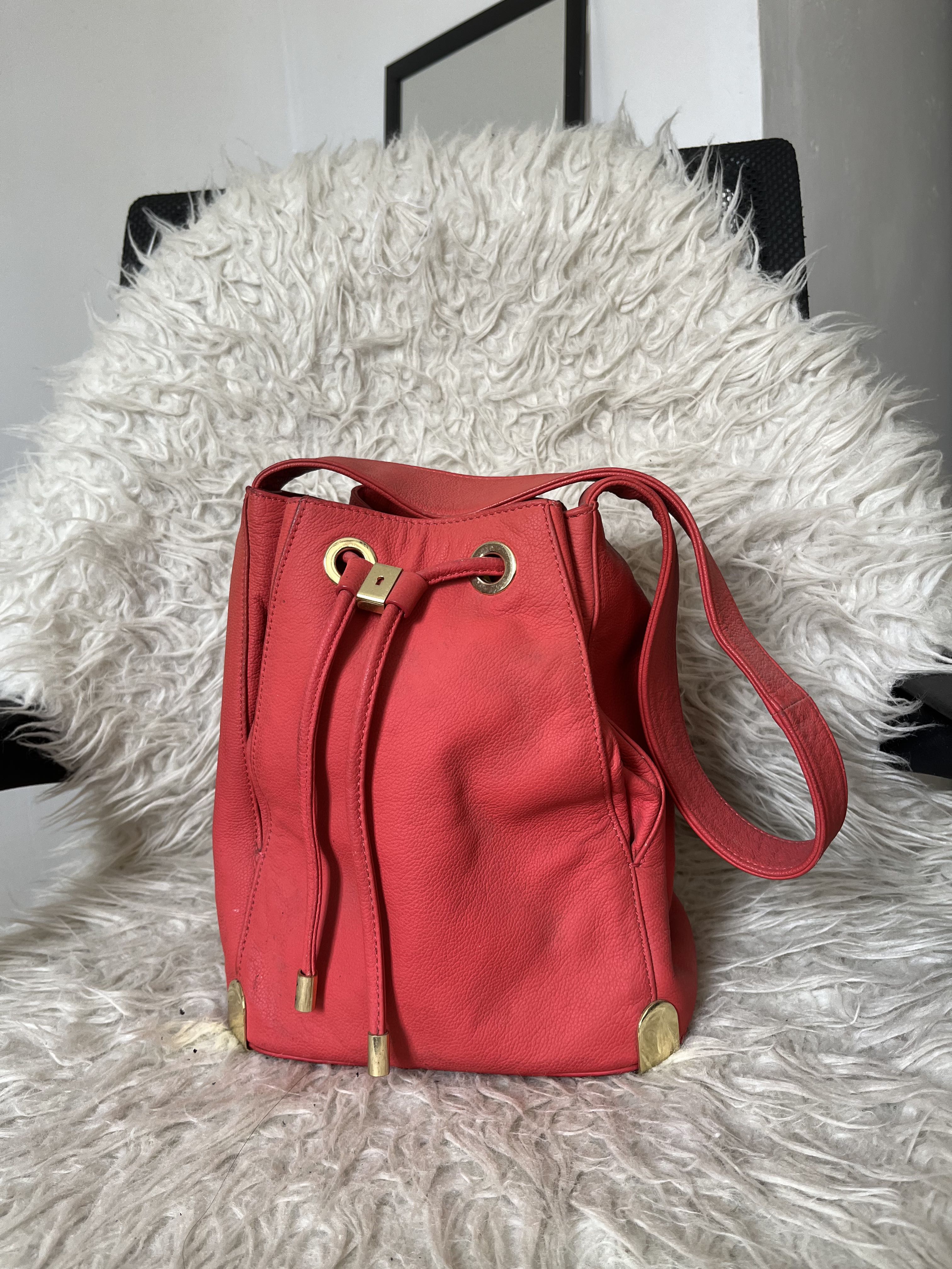 Vince Camuto Pink Bucket Bag, Women's 