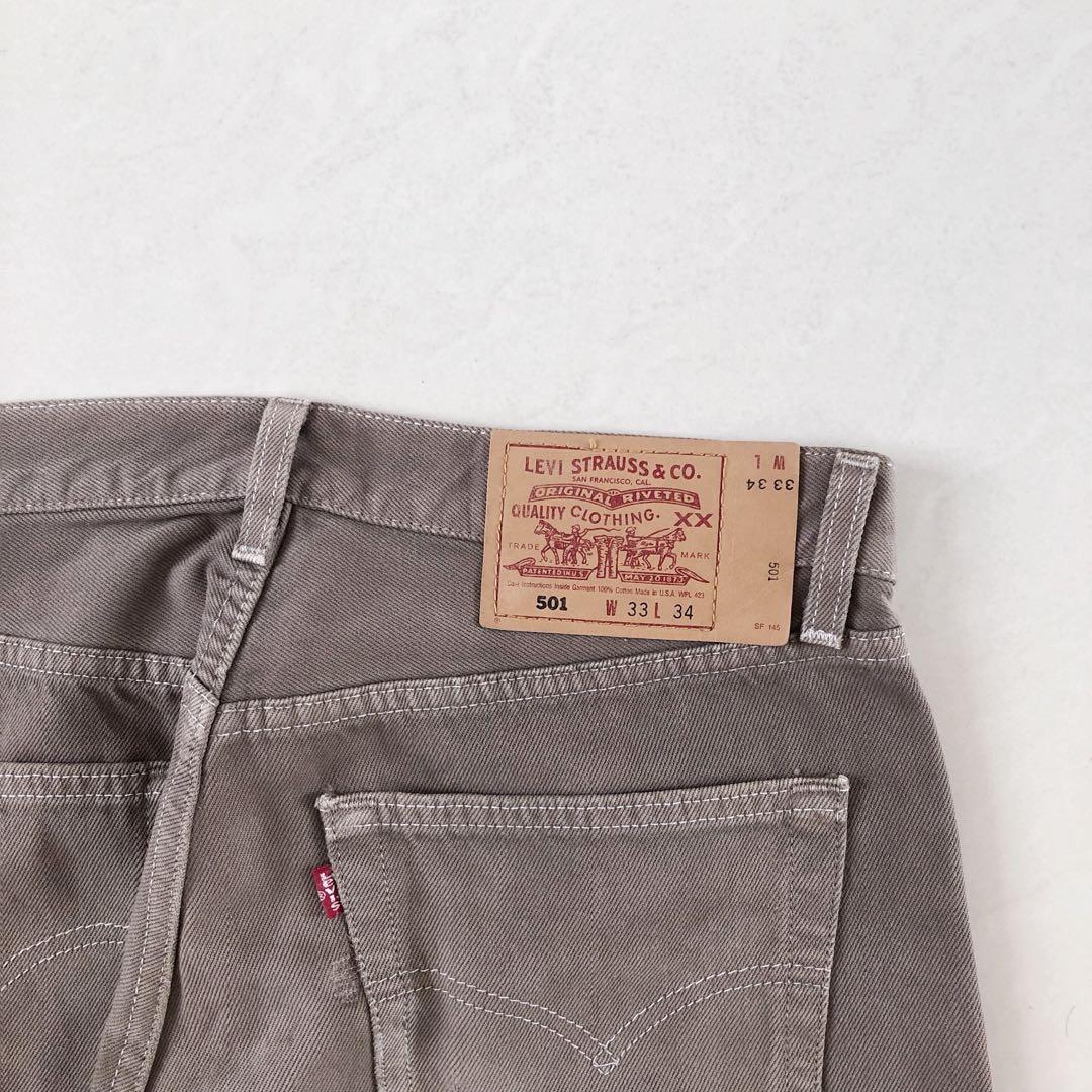 Levi's 505 MADE IN THE USA W33 L34 - デニム