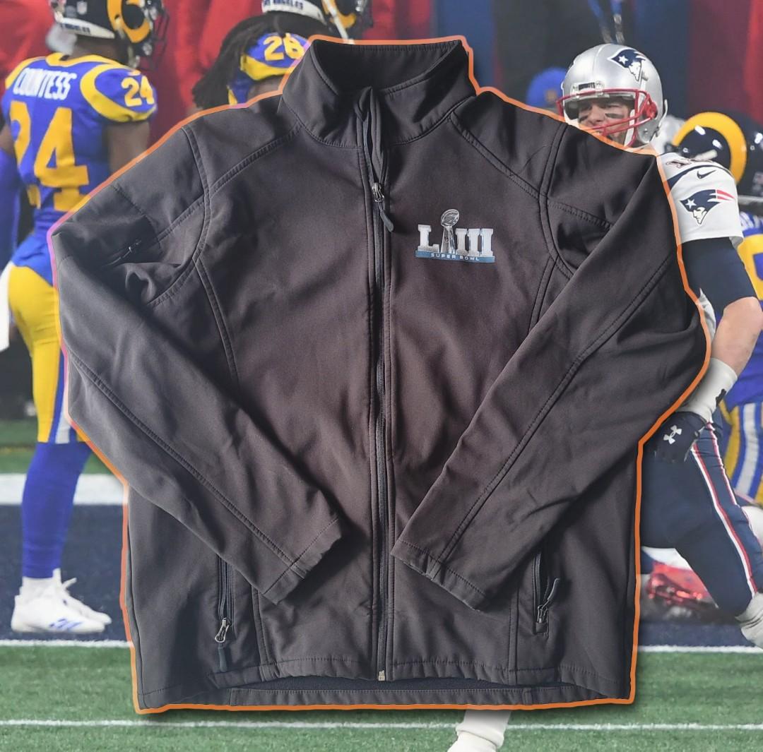 Vintage NFL Super Bowl XLVIII Patriots vs Rams Bomber Jacket