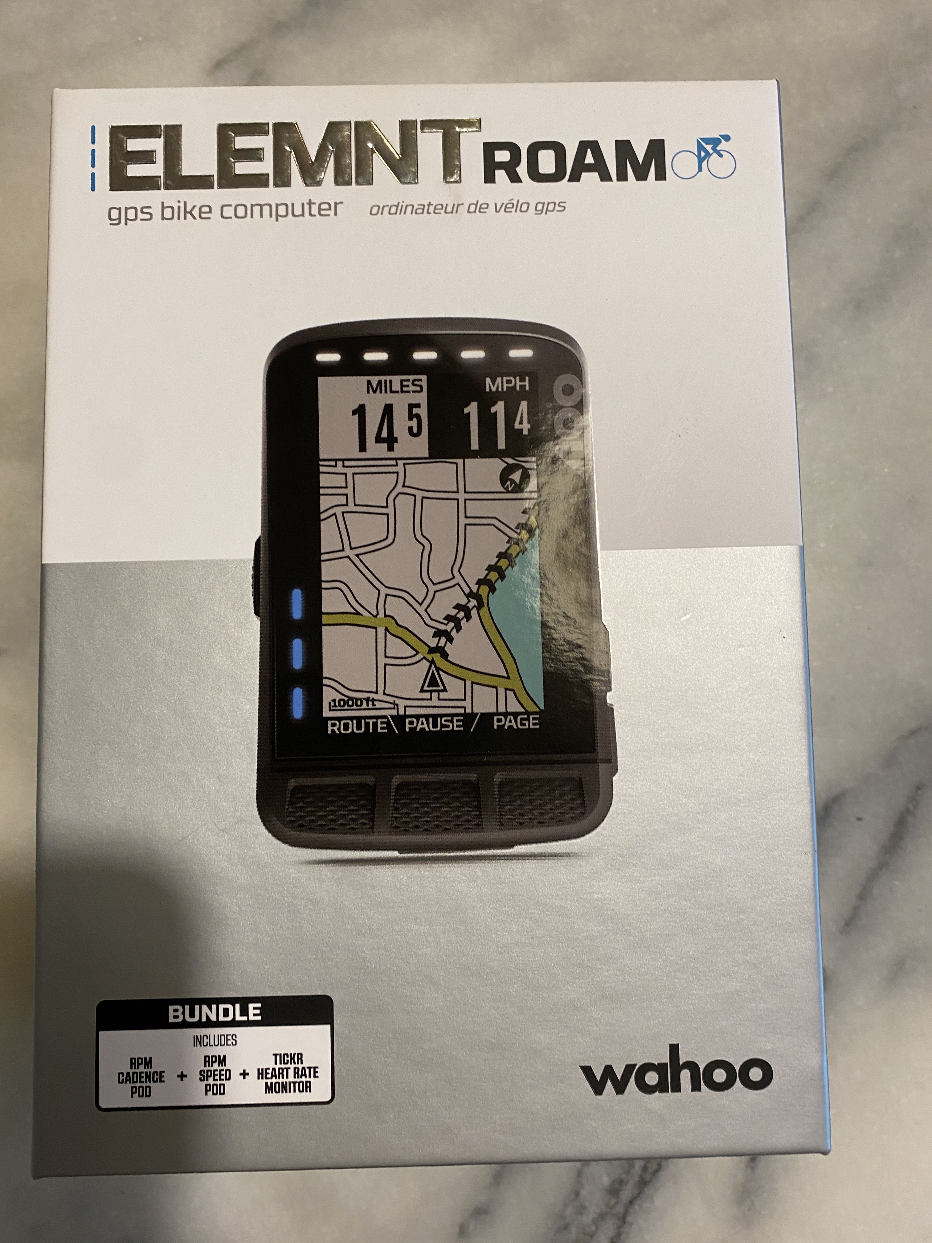 Wahoo ELEMNT ROAM Bundle - GPS Cycling 