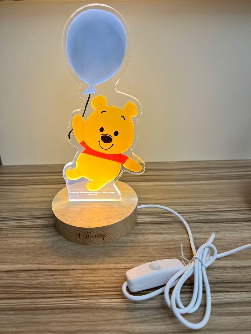 Winnie the pooh lamp with balloons sales