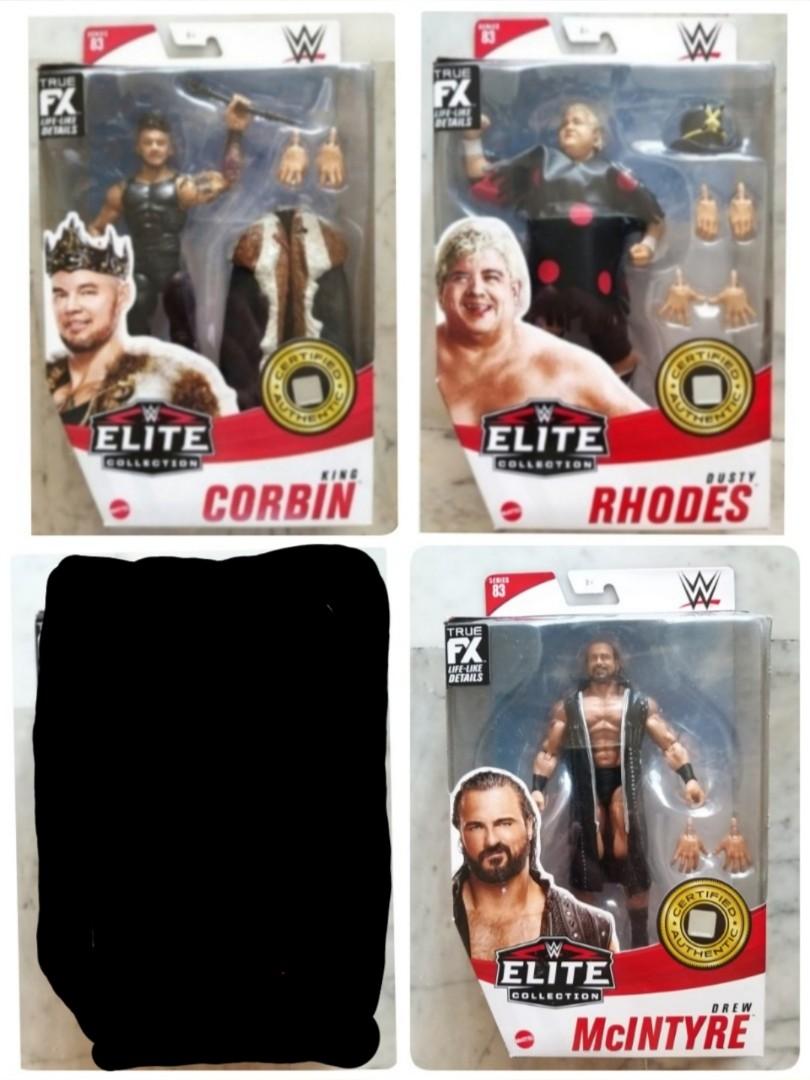 WWE Elite Ford Dawkins Belair Nakamura Austin Rock Lawler Balor Bliss