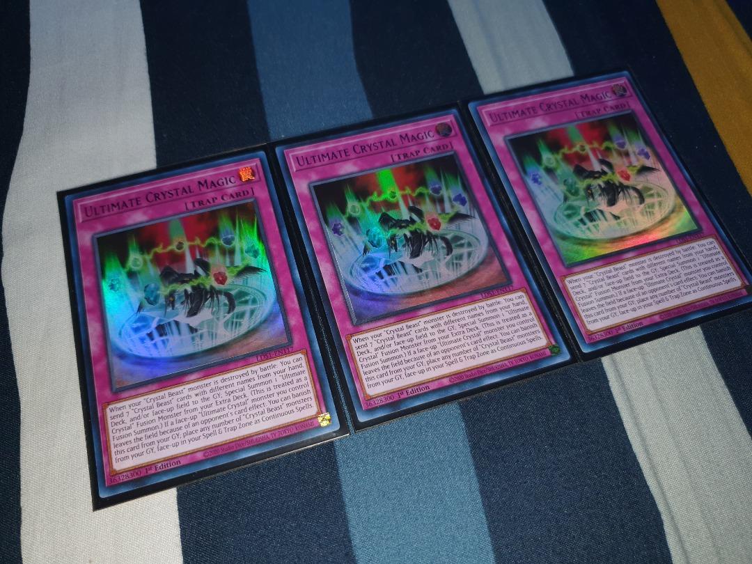Yu-Gi-Oh - Crystal Beast Full Set [EN], Hobbies & Toys, Toys & Games on ...