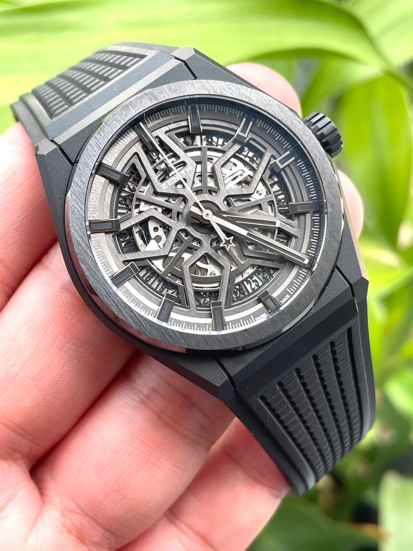 Zenith defy classic skeleton ceramic discount