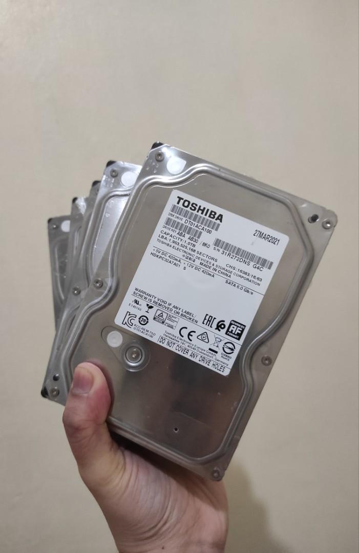 1TB Toshiba Desktop HDD (Category: Computer Parts) located in Manila. Submitted by reginejamito (Listing ID 1174535719, Image 2). Description: For sale: Toshiba Desktop HDD‼️ 📣Php1200 each only 📍 1TB 📍 100% health 📍 7 days personal warranty ✔️ Items are working in a good condition Location: Tondo, Manila #HDD #HardDrives #HardDrive #DesktopHDD #DesktopHardDrives #DesktopHardDrive #ToshibaHDD #Toshiba #ToshibaHardDrives #ToshibaHardDrive.