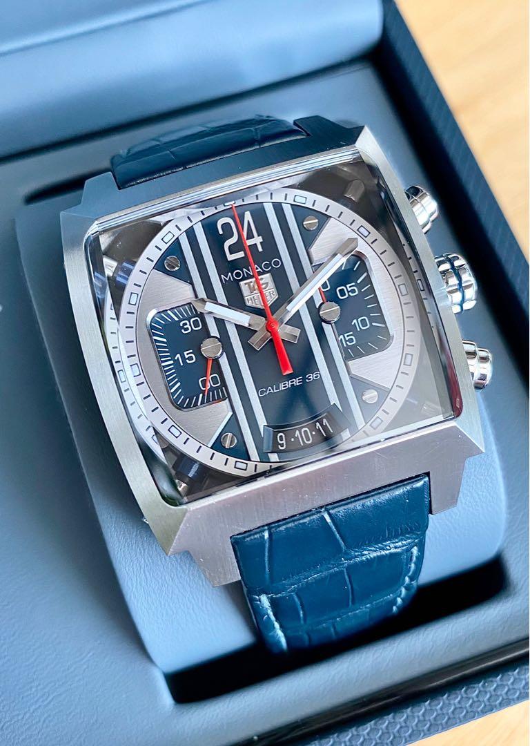 2021 Tag Heuer Monaco Steve Mcqueen Ref. CAL5111.FC6299 Zenith El Primero Movement Ultra Rare