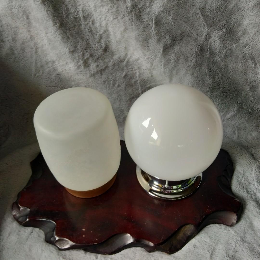 2 PCS. ASSTD. BULB LIGHT DIFFUSER (AS-IS) (Category: Lighting) located in Bulacan. Submitted by sakurajade (Listing ID 1174565163, Image 2). Description: ⭐️⭐️⭐️HOME FURNISHINGS⭐️⭐️⭐️ SUPER AFFORDABLE ITEMS FOR SALE‼️ 2 PCS. ASSTD. BULB LIGHT DIFFUSER (AS-IS) Price: P350 ONLY ✅️ New Arrival Preloved Japan Items ✅️ Good condition, decorative ✅️ Material: Glass with aluminum base ✅️ Issue: Old box ✅️ Cheaper price and affordable ✅️ Shipping charges 