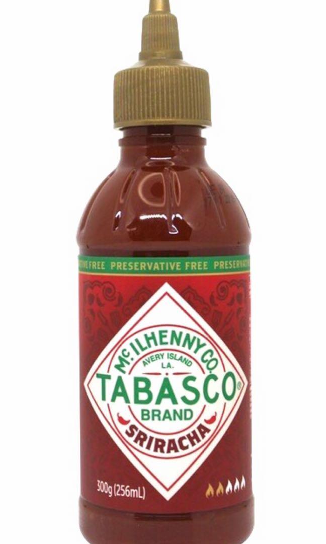 300g Tabasco Sriracha Hot Sauce (Category: Spice & Seasoning) located in Manila. Submitted by rotalie (Listing ID 1174651251, Image 3). Description: 300g Tabasco Sriracha Hot Sauce #inManila #inQC #inMandaluyong #inMakati #inTaguig #inPasig #inMarikina #inCainta #inAntipolo Delivery thru Lalamove or Grab express c/o buyer from Sampaloc Manila. Payment via bank transfer or GCash before shipping :) For further inquiries, pls call us 09153264002 :) 