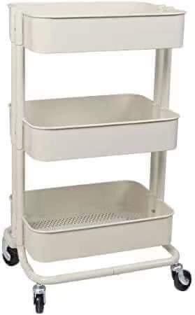 3 layer trolley cart