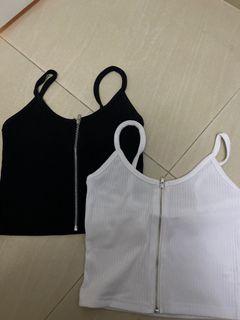 韓國 拉鍊背心 夏天