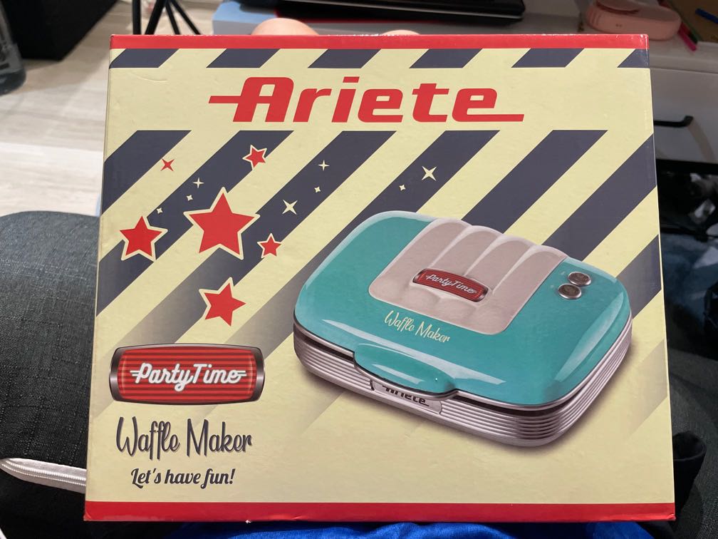 ariete waffle maker
