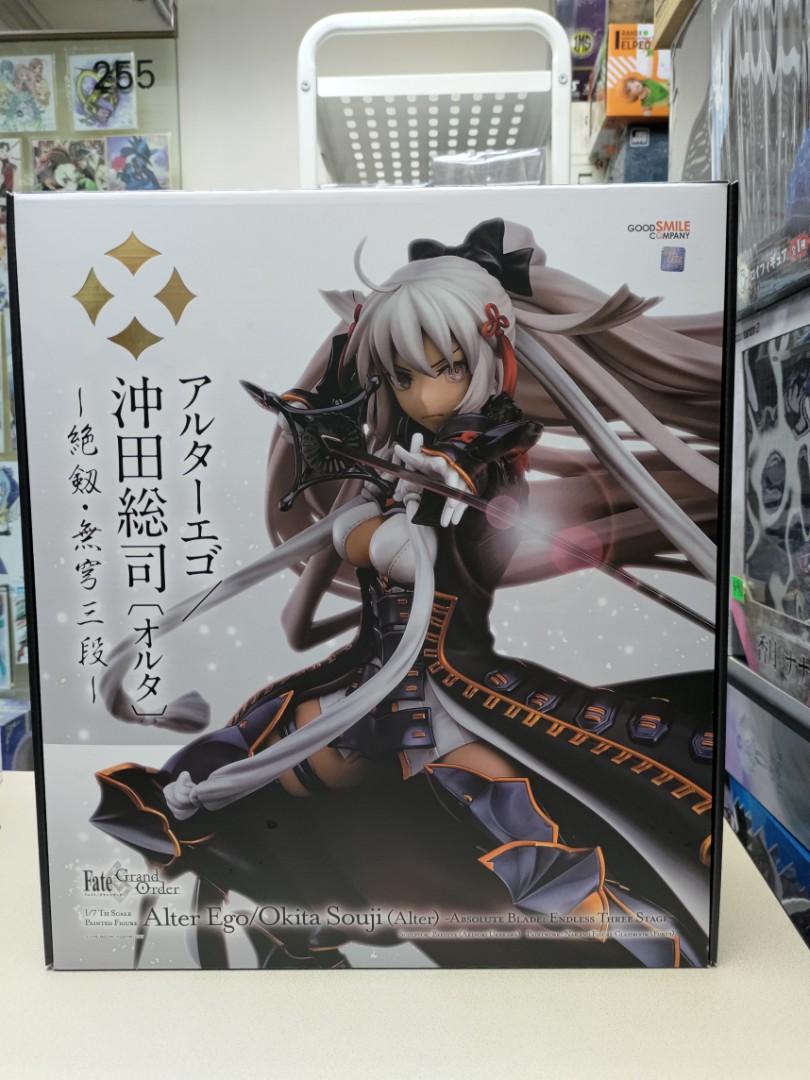 Goodsmile ) Fgo - 沖田總司(Alter) 絕劍．無穹三段figure, 興趣及遊戲 