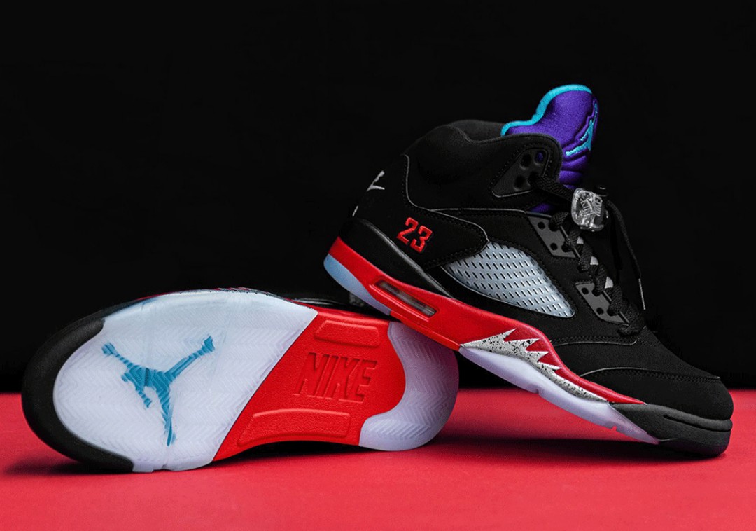jordan five top three