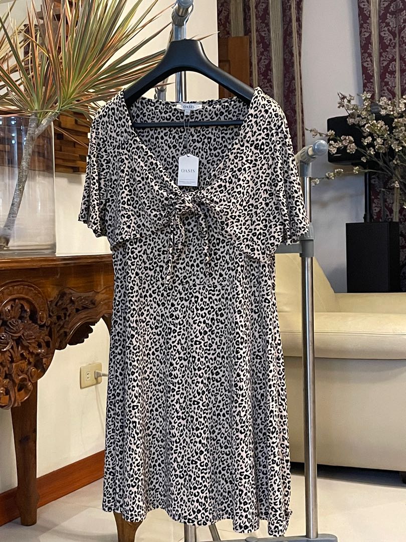 dlsb animal print dress