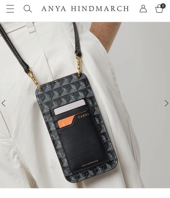 Anya hindmarch phone pouch cheap