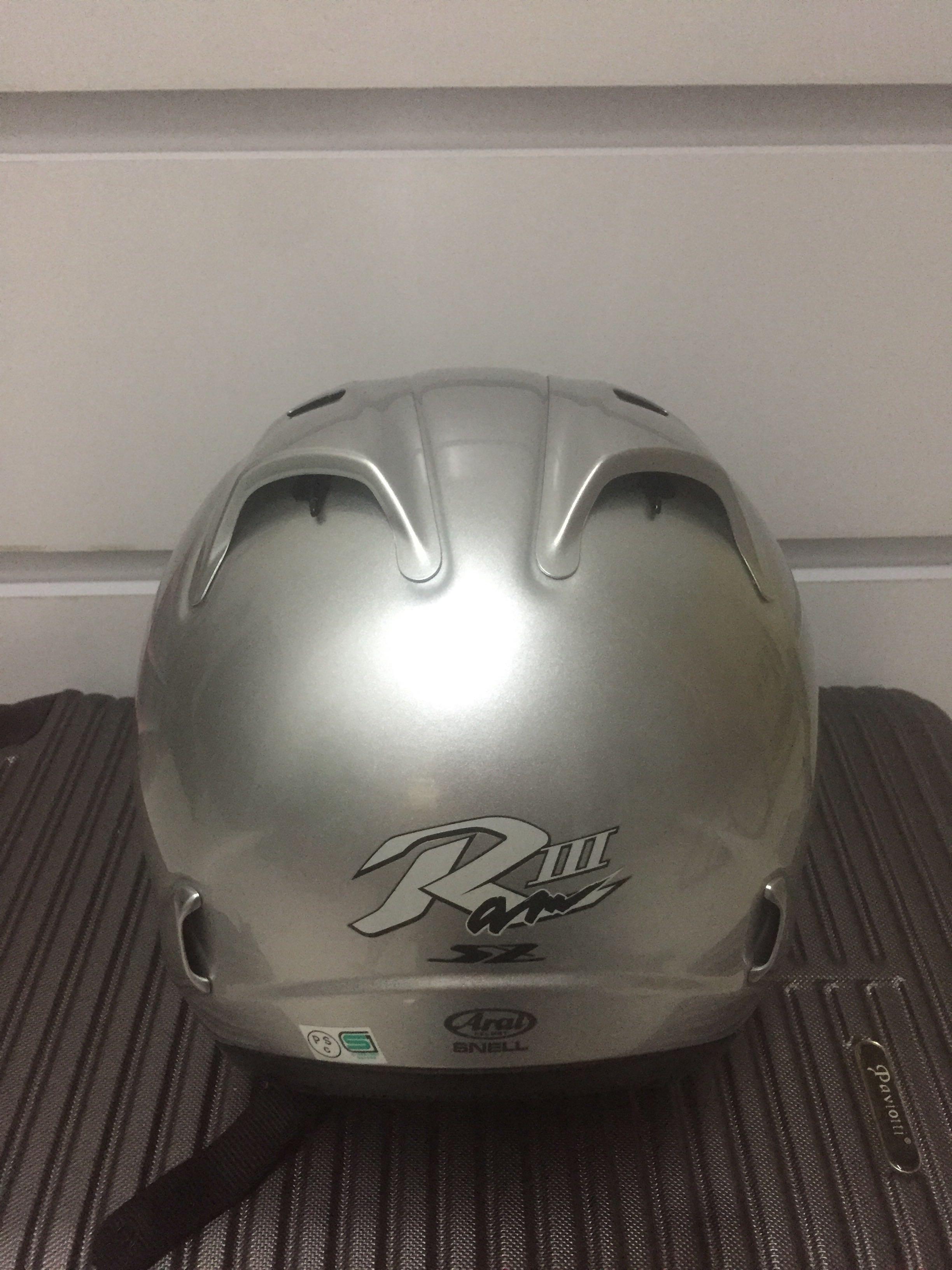 Arai ram3 hot sale silver