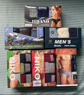 Byford men's briefs underwear (5 pairs), Men's Fashion, Bottoms, New  Underwear on Carousell