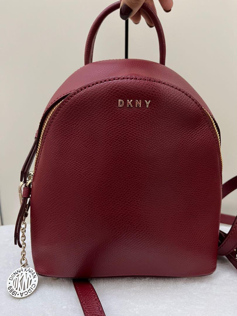 Dkny store red backpack