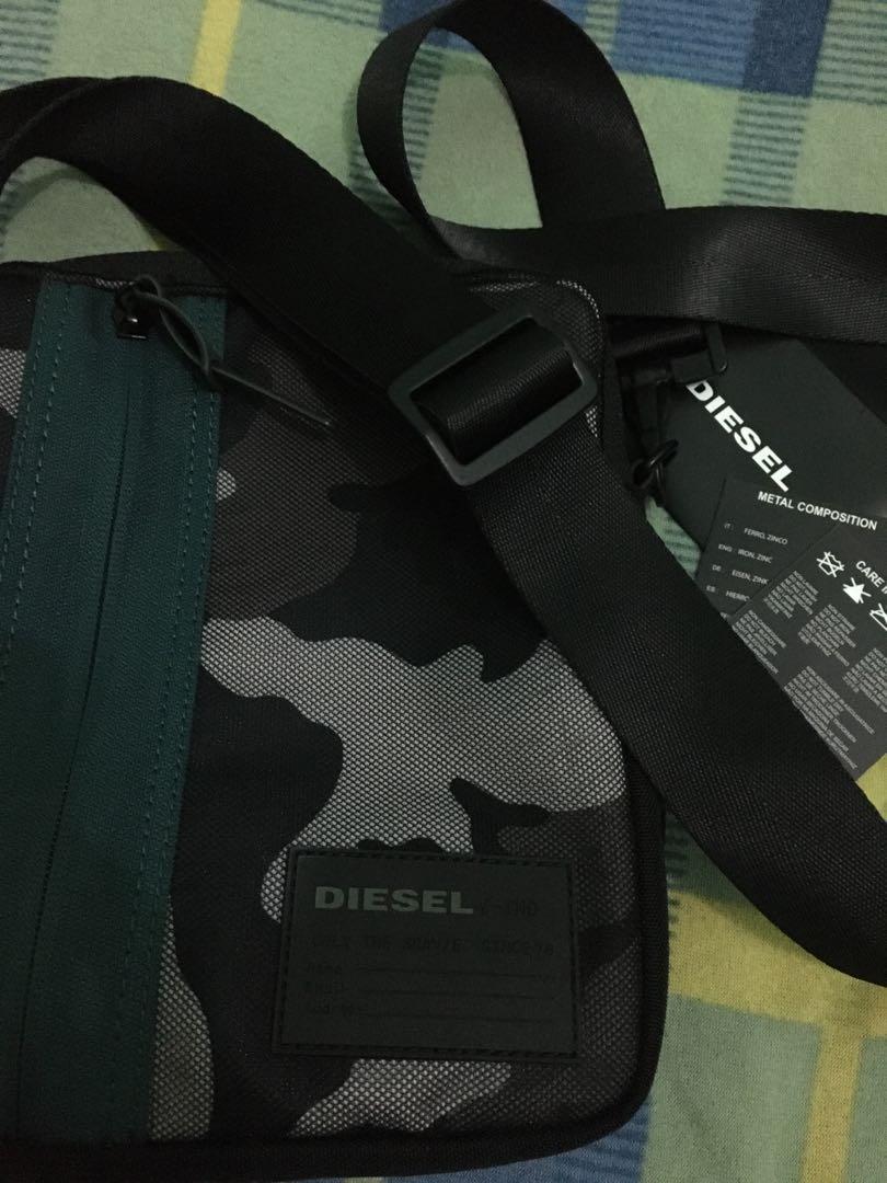 Authentic DIESEL Sling Bag (Fixed Price), Men's Fashion, Bags, Sling