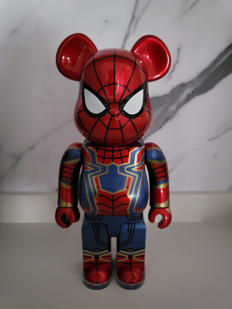 Bearbrick Iron Spider 400% + 100%, Hobbies & Toys, Toys & Games on