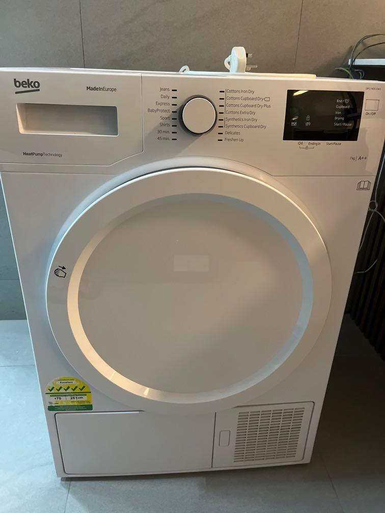 Beko dryer, TV & Home Appliances, Washing Machines and Dryers on Carousell