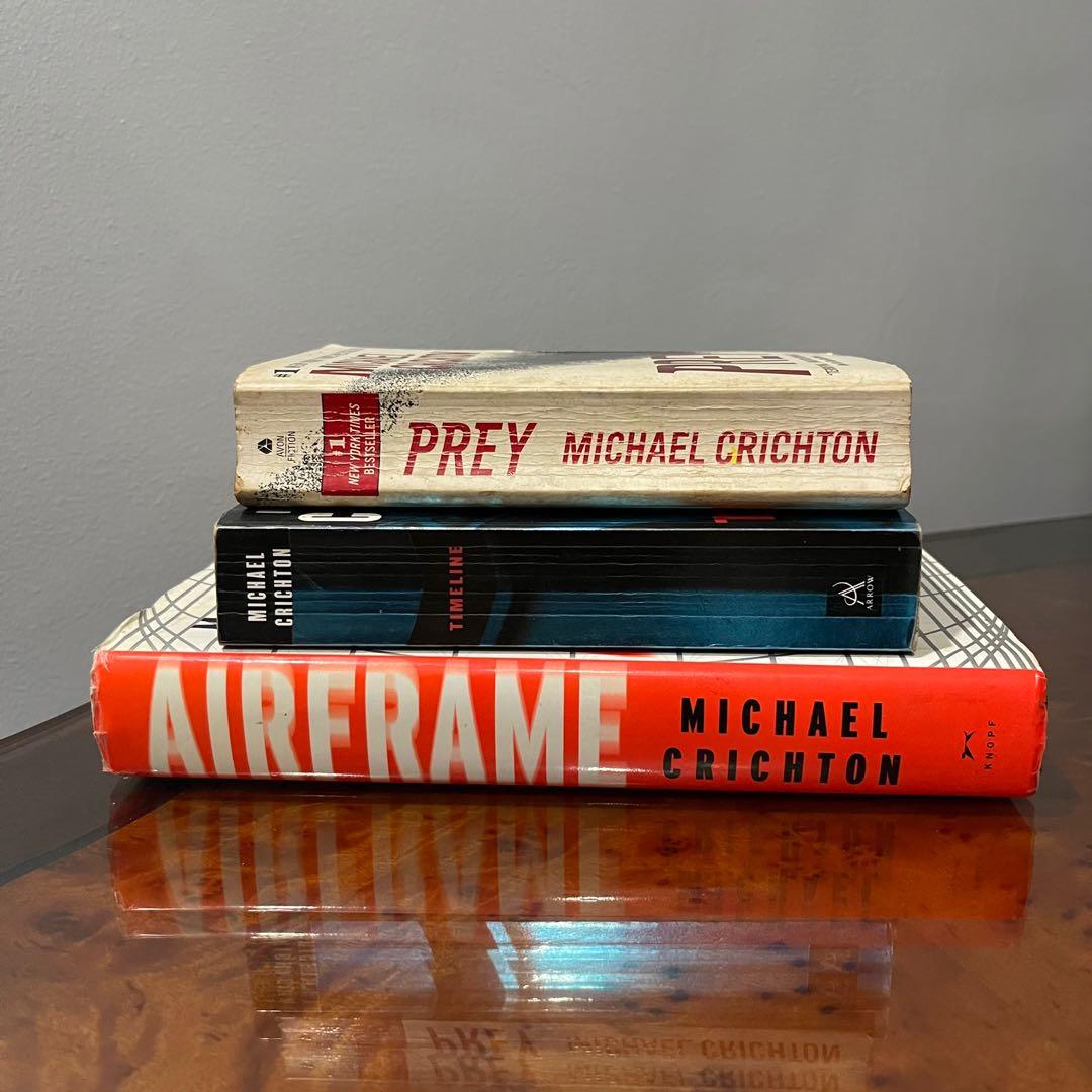 BEST MICHAEL CRICHTON BOOK BUNDLE DEAL, Hobbies & Toys, Books ...