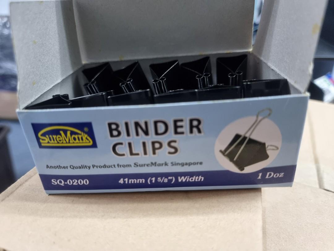Binding clips (Category: Craft Supplies & Tools) located in Singapore. Submitted by ddevi82 (Listing ID 1174627971, Image 6). Description: selling of binding clips $0.10 /piece. all brand new. no more use for it..