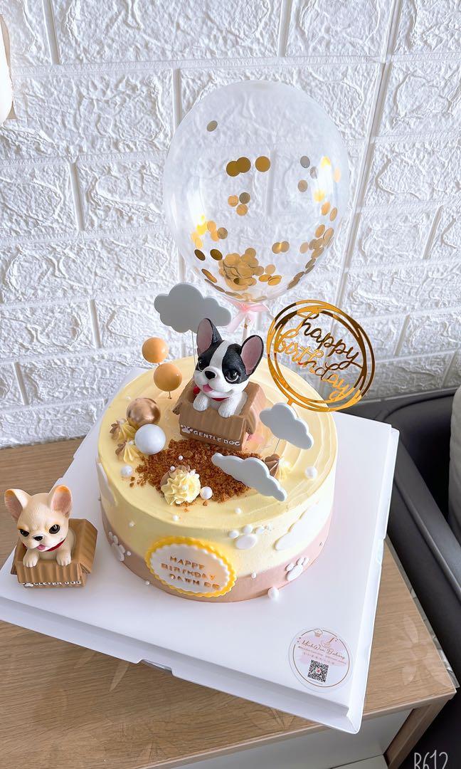 birthday-cake-for-dog-lover-puppy-cake-food-drinks-homemade-bakes