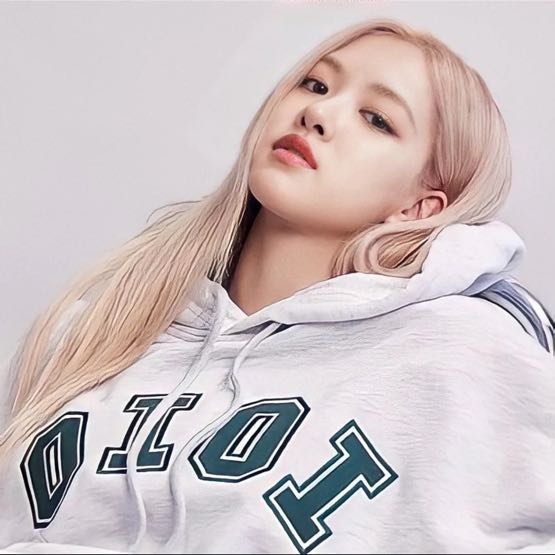 Blackpink Rose Oioi 5252 Signature Hoodie Women s Fashion Coats Jackets and Outerwear on Carousell