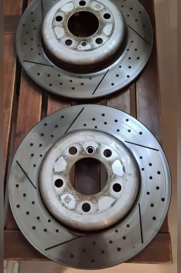 BMW F30 F32 F36 F3X M Performance Rear Rotors Zimmerman, Car