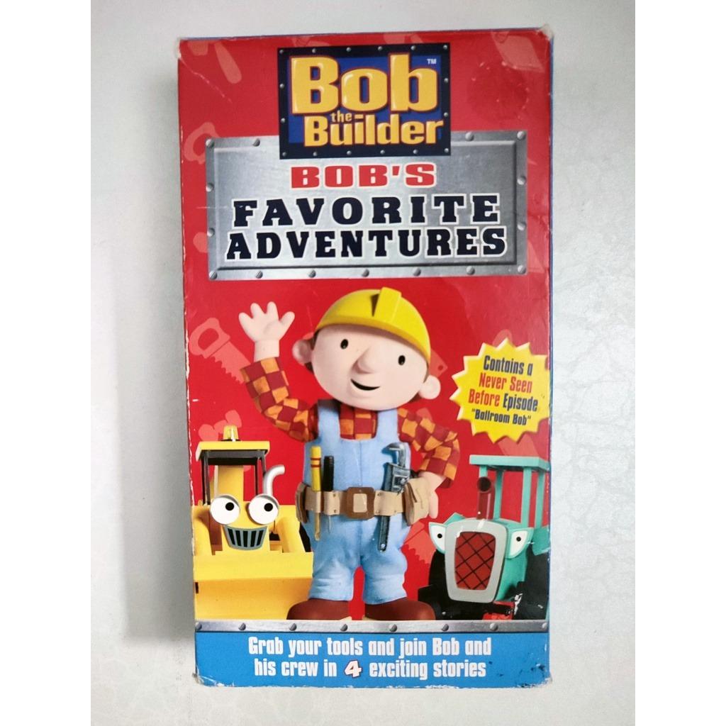 BOB THE BUILDER - Bob's Favorite Adventures (VHS) | Vintage, Hobbies ...