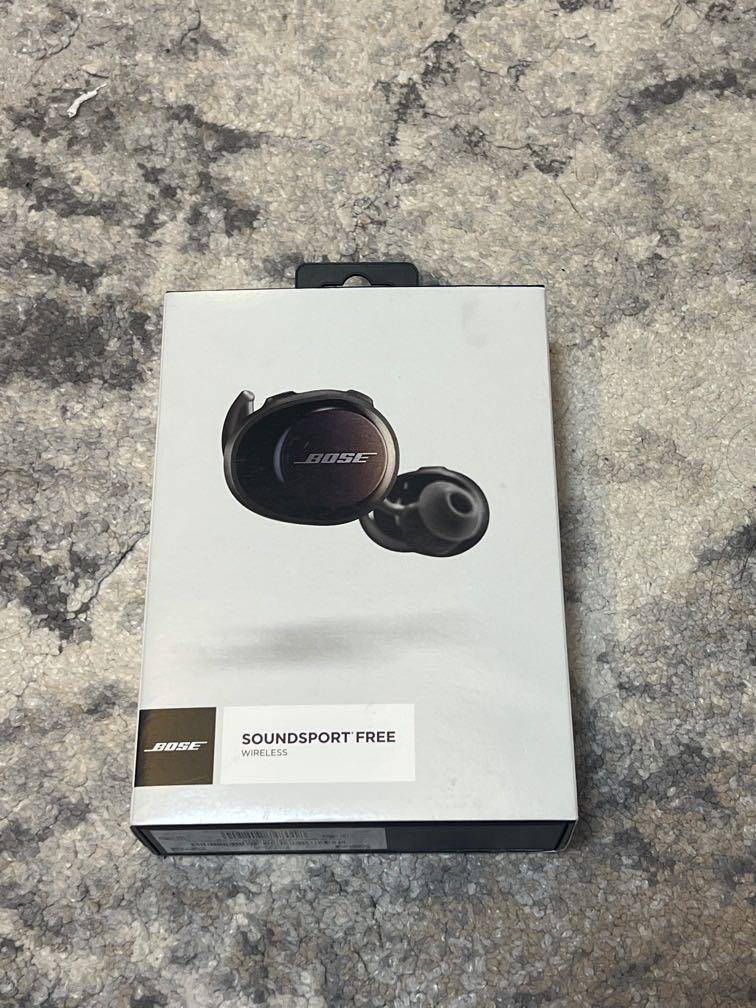 Bose Soundsport Free Wireless (Category: Headphones & Headsets) located in Pasig City. Submitted by donmsamson (Listing ID 1174564150, Image 1). Description: Pre-loved. Used 3x only. Bose Soundsport Free Wireless earphones.