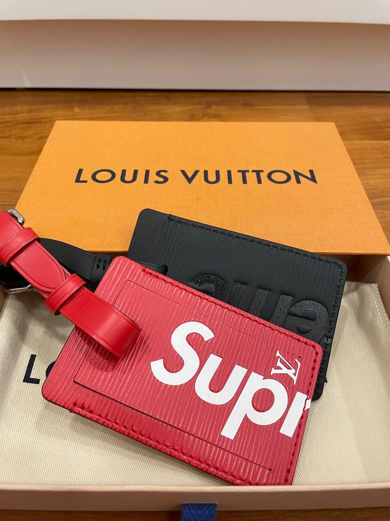 Supreme lv luggage tag deals