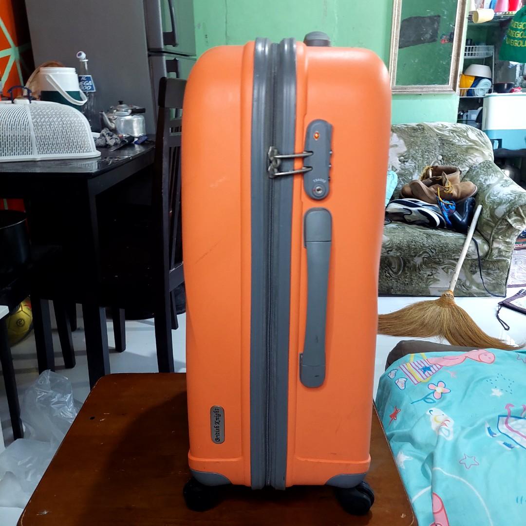 BRITISH KNIGHT LUGGAGE TROLLY BAG. 16 inches WIDE 26 inches lenght
