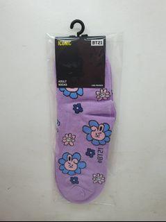 BT21 Cooky Purple Socks BTS