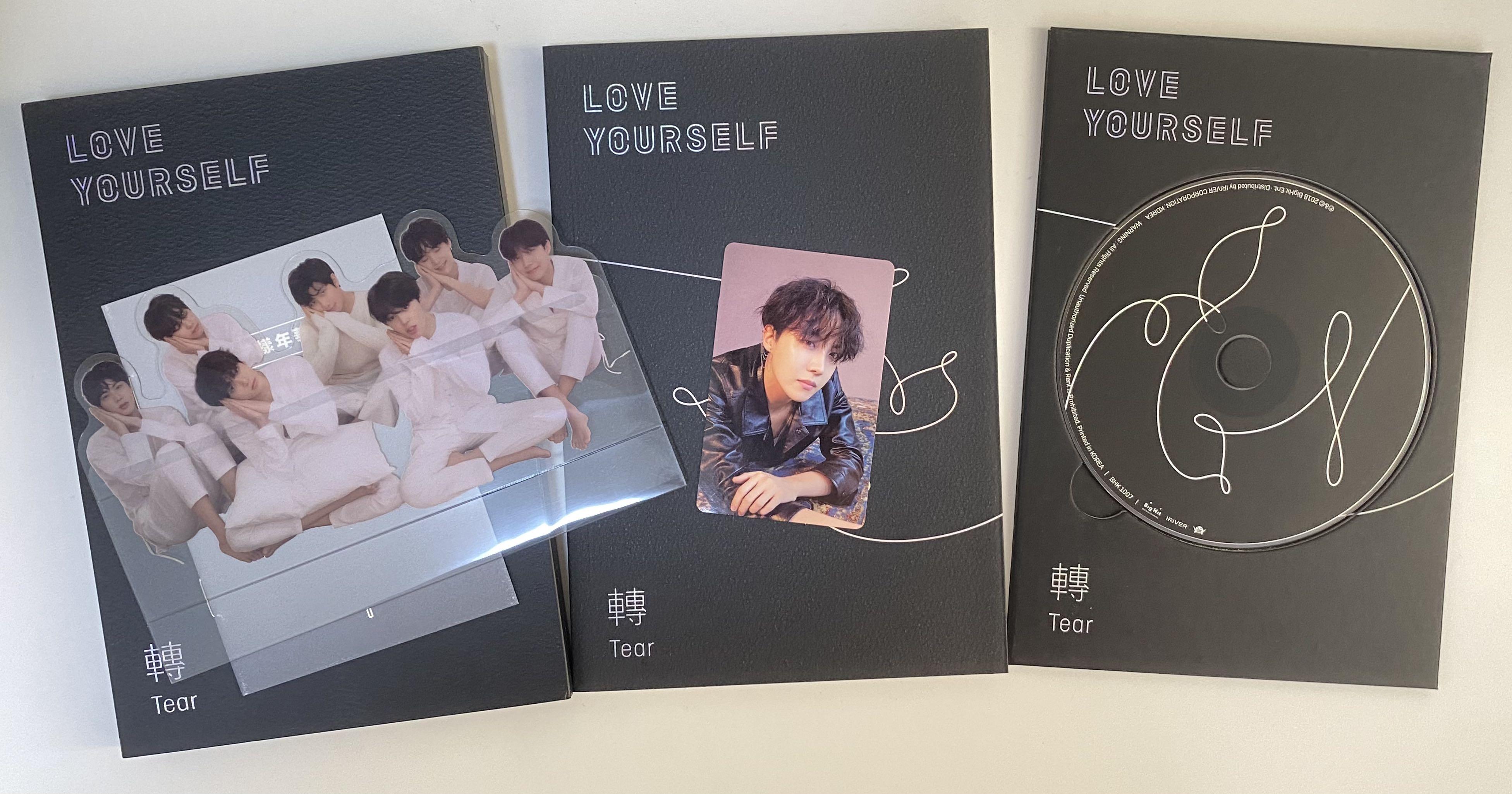BTS Love Yourself 轉Tear 四版齊, 興趣及遊戲, 收藏品及紀念品, 韓流 