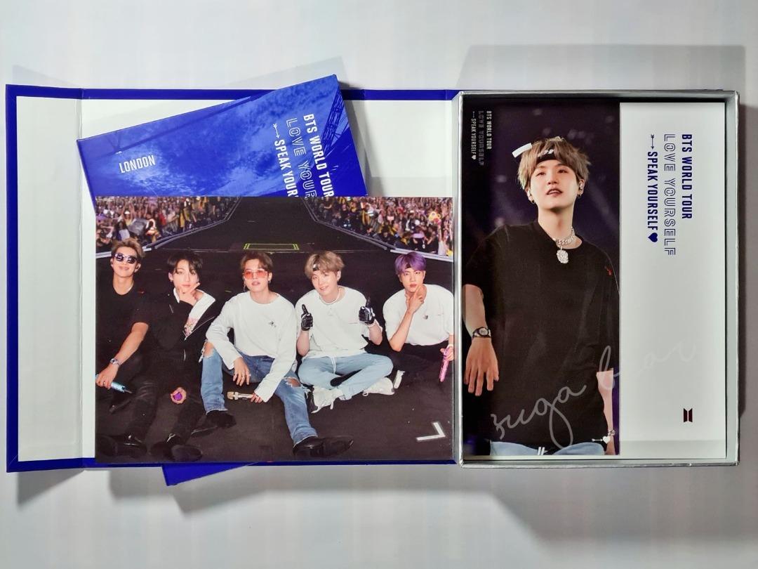 BTS Love Yourself Speak Yourself London DVD with Suga Yoongi 