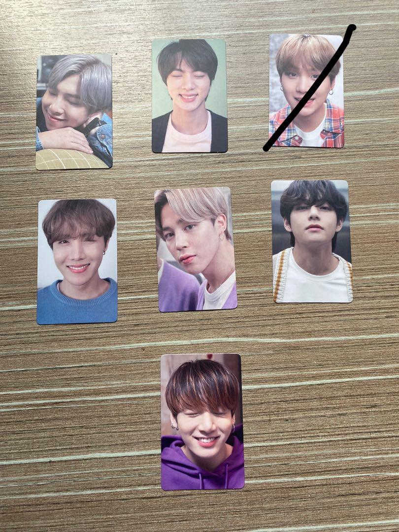 BTS Samsung earbuds Photocards set 1