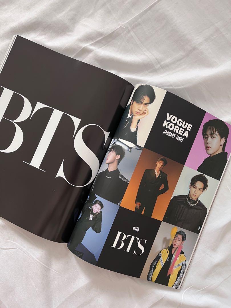 BTS Vogue Magazine (Category: Magazines) located in Manila. Submitted by offthedrobe (Listing ID 1174669065, Image 3). Description: • Onhand • No issues • Scanned through the magazine once.