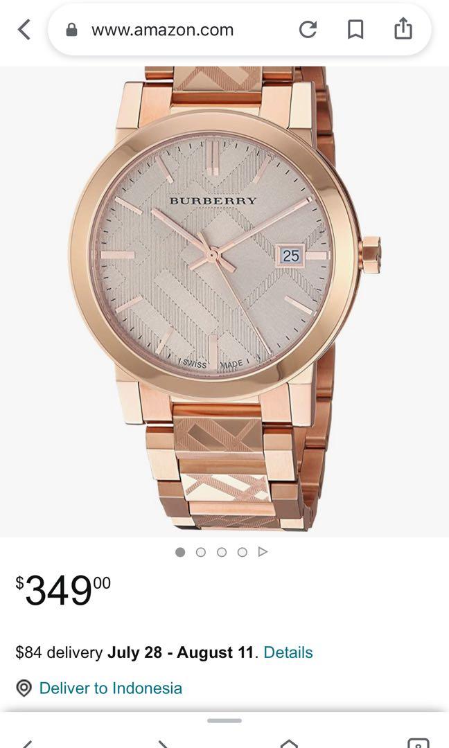 Burberry watch on sale indonesia