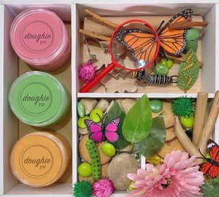 Butterfly Play Dough Kit Set | Montessori Educational Science Sensory Toy