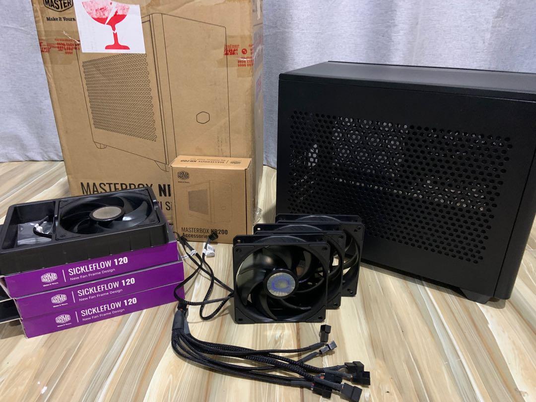 Case ITX Cooler Master NR200 Black, Computers & Tech, Parts