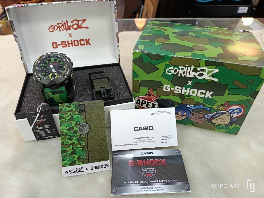 Casio G Shock GA 2000GZ 3AER 5590 Gorillaz G shock Men s