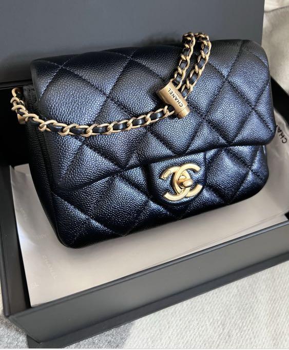 Chanel 21K Mini Caviar Flap Bag, Luxury, Bags & Wallets on Carousell