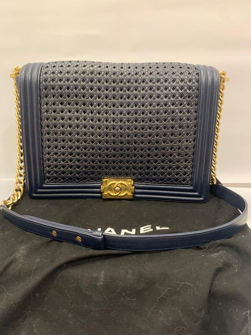 Chanel boy Bag XL Womens Fashion Bags  Wallets Shoulder Bags on  Carousell