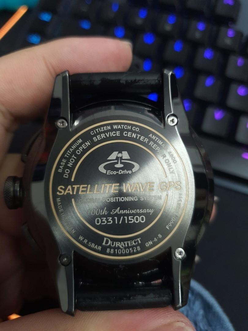 CITIZEN SATELLITE WAVE GPS C7005 16G 100TH ANNIVERSARY 0331 1500