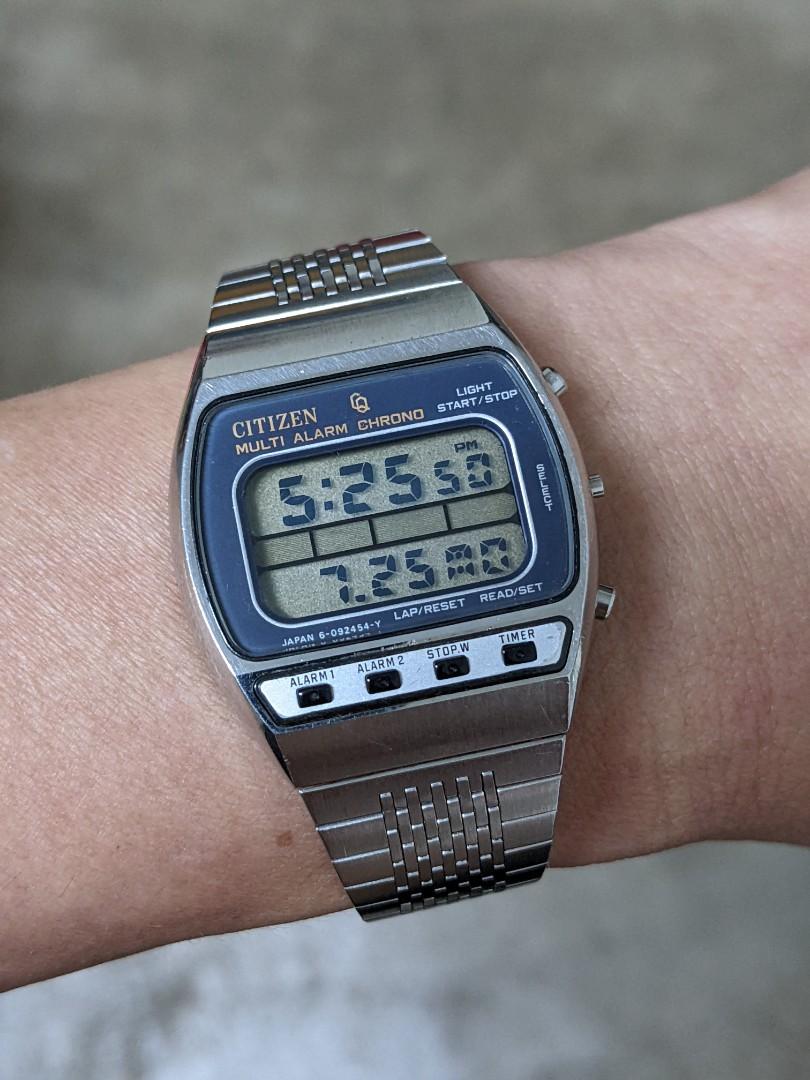 Citizen best sale retro watch