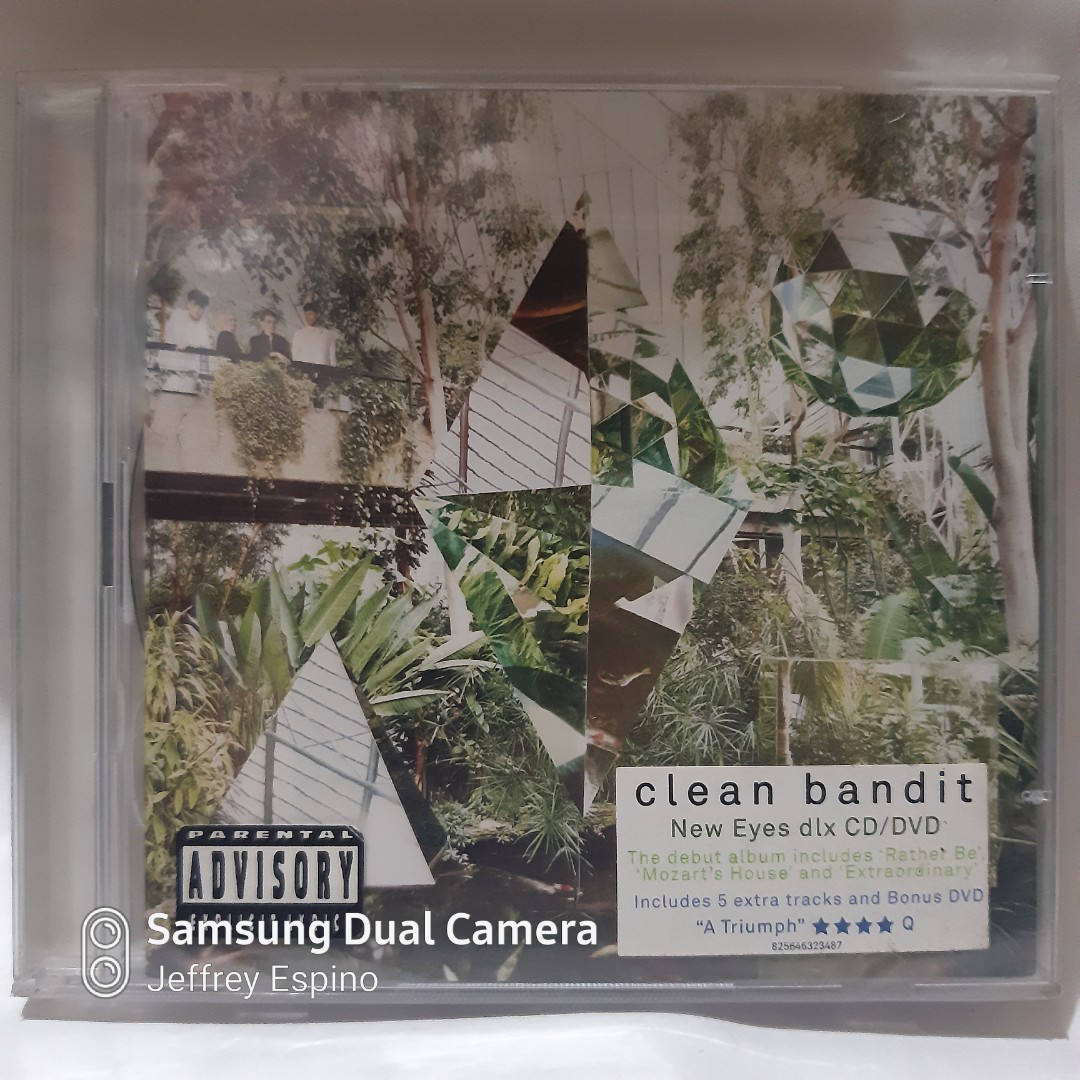 Clean Bandit New Eyes Deluxe CD+DVD, Hobbies & Toys, Music & Media, CDs DVDs on Carousell